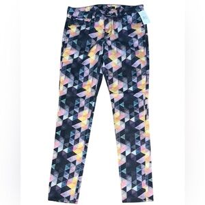 BIG STAR Geometric Print Skinny Jeans